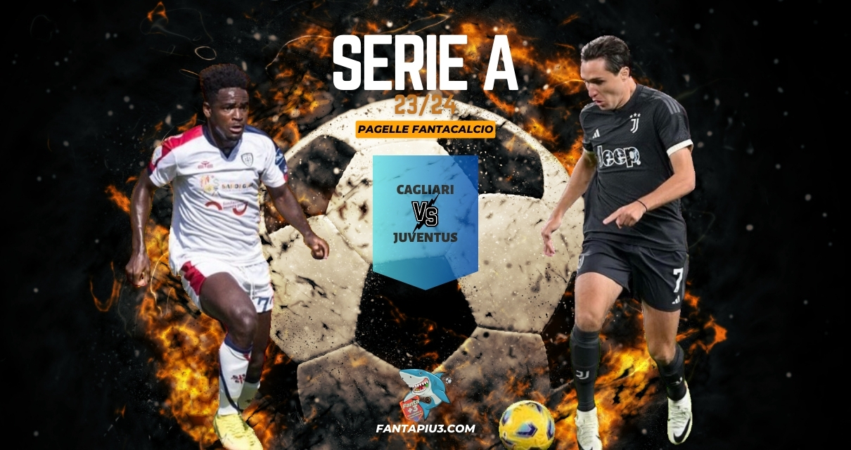 Cagliari Juventus, le pagelle: un tempo e un punto a testa