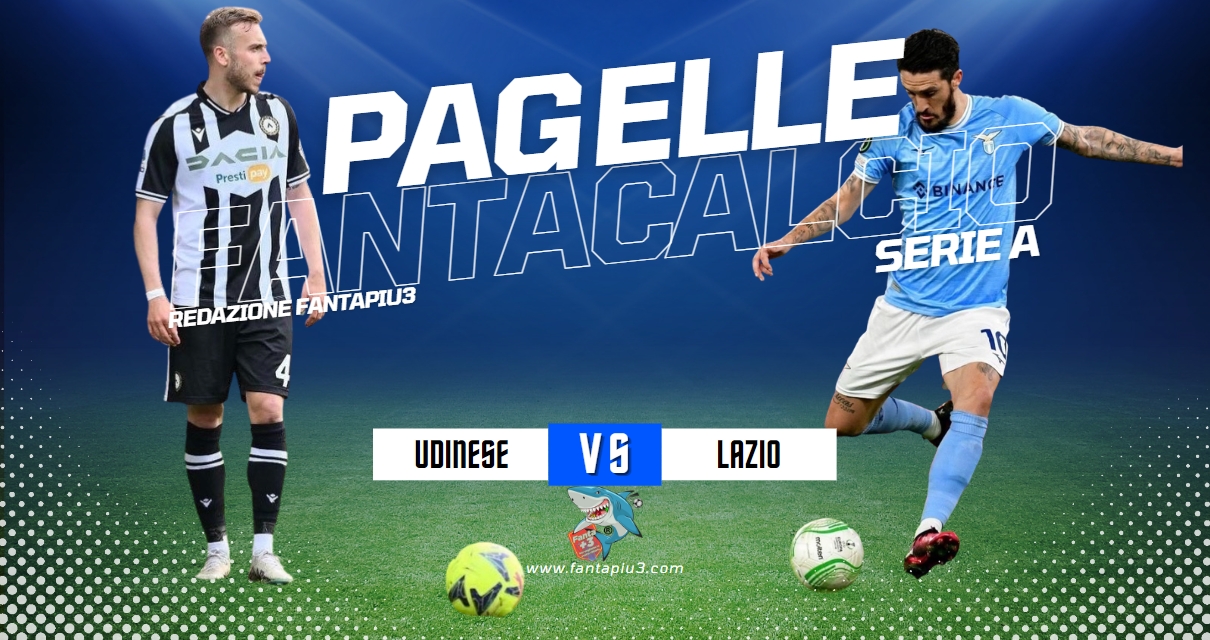 Udinese Lazio, le pagelle: i biancocelesti passano di misura alla Dacia Arena e vedono più vicina la Champions