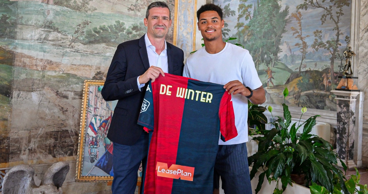 Genoa, ufficiale De Winter