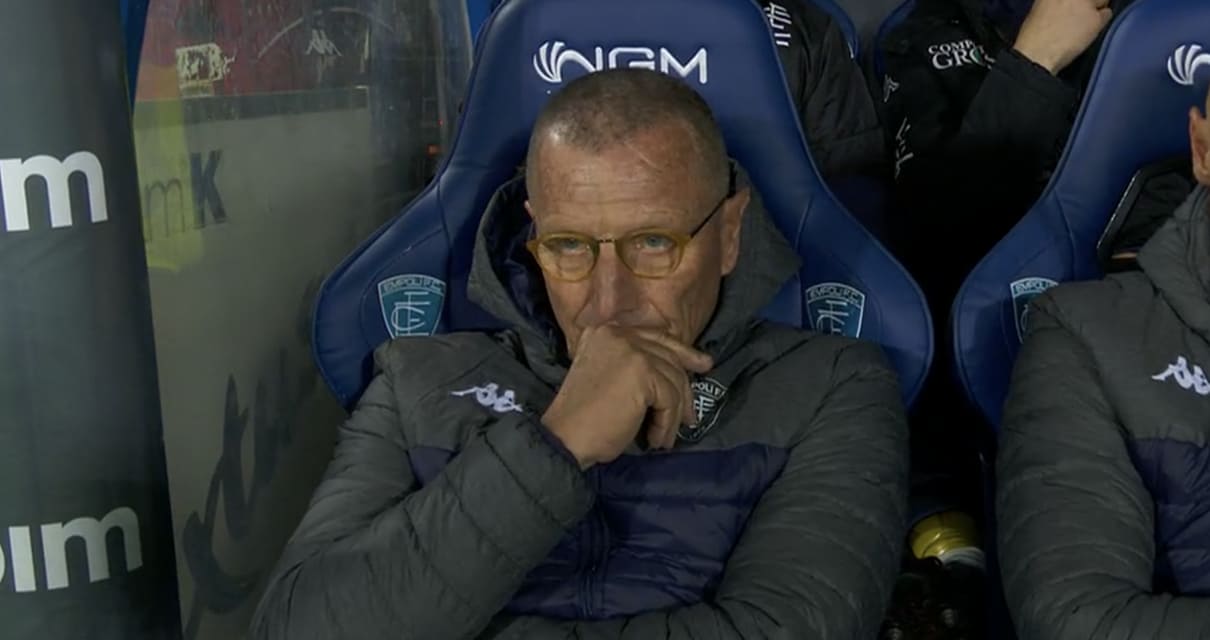 Empoli: la conferenza stampa nel post partita di Andreazzoli