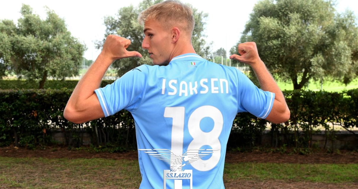 Lazio, ufficiale Isaksen