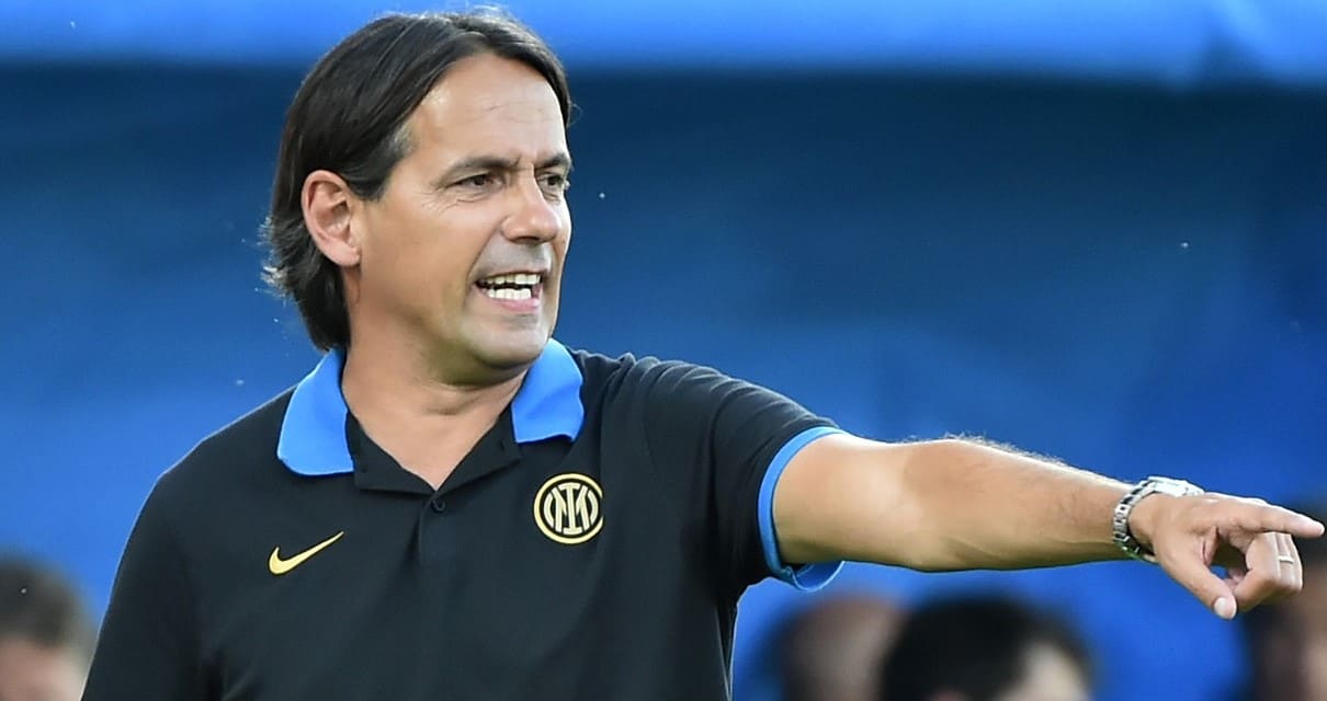 Inter, la conferenza post partita di Inzaghi