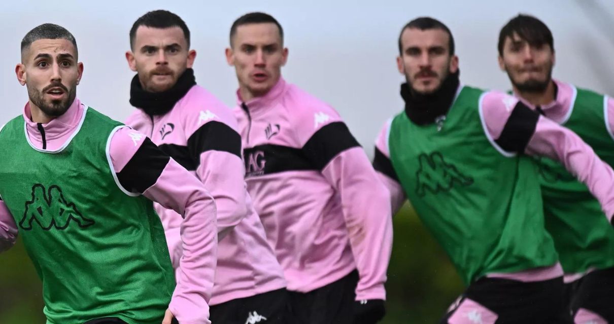 Palermo: seduta di allenamento