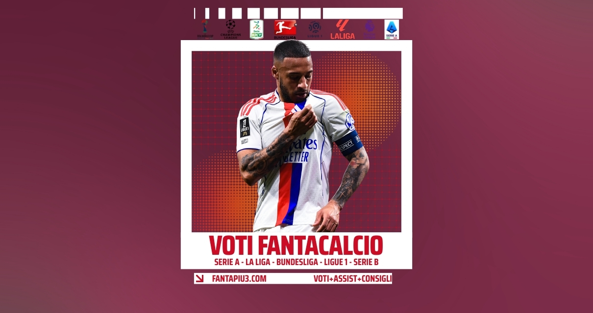 Voti Fantacalcio Fantapiu3 Serie A, La Liga, Bundesliga, Ligue 1 e Serie B