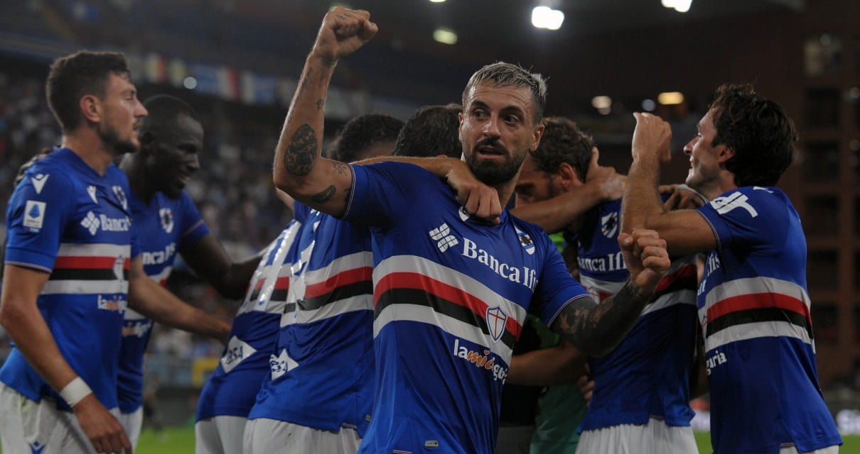 Sampdoria: a Bogliasco la seduta di allenamento