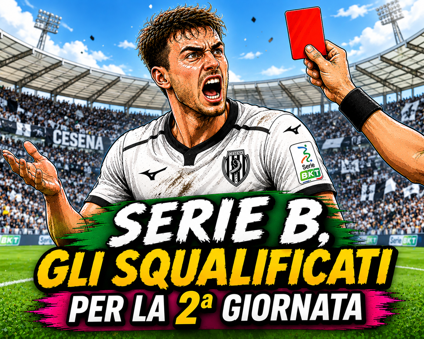 Serie B, gli squalificati per la 2ª giornata