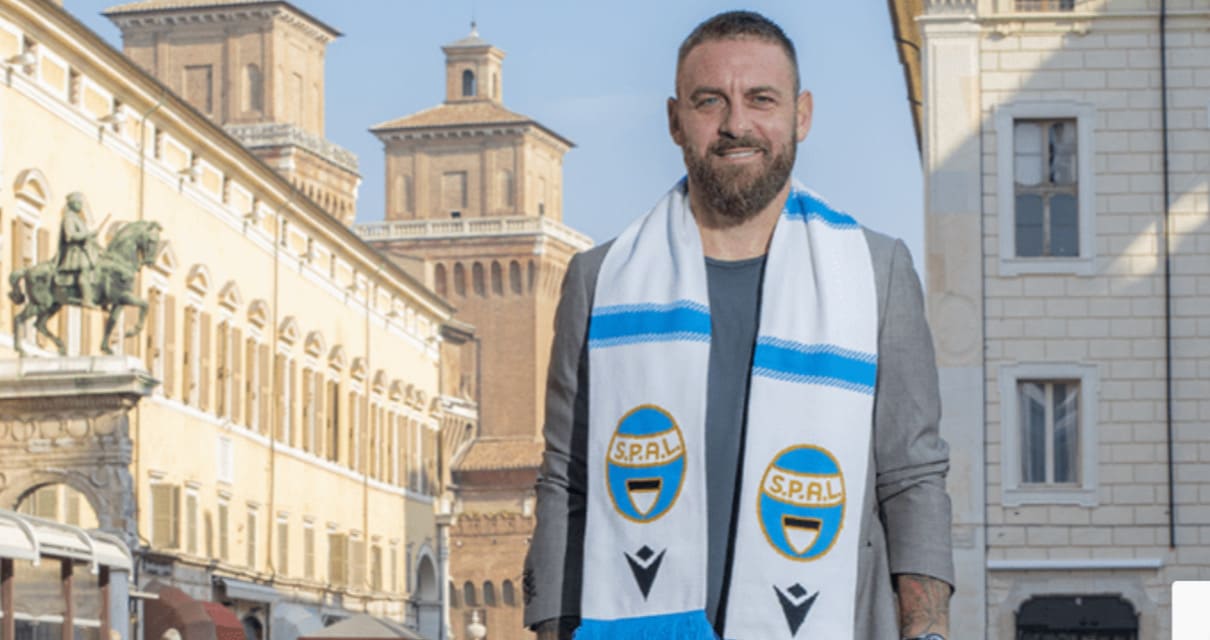 Spal, ufficiale: De Rossi è il nuovo allenatore