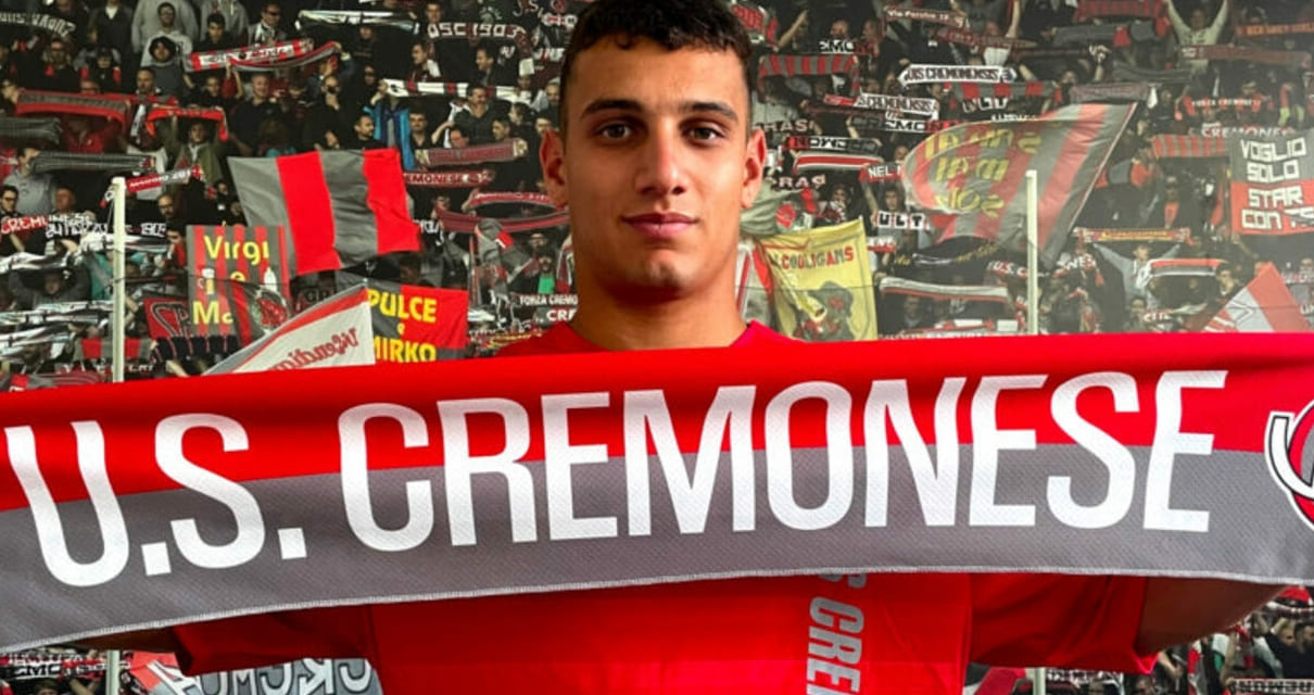 Cremonese, ufficiale Milanese dalla Roma