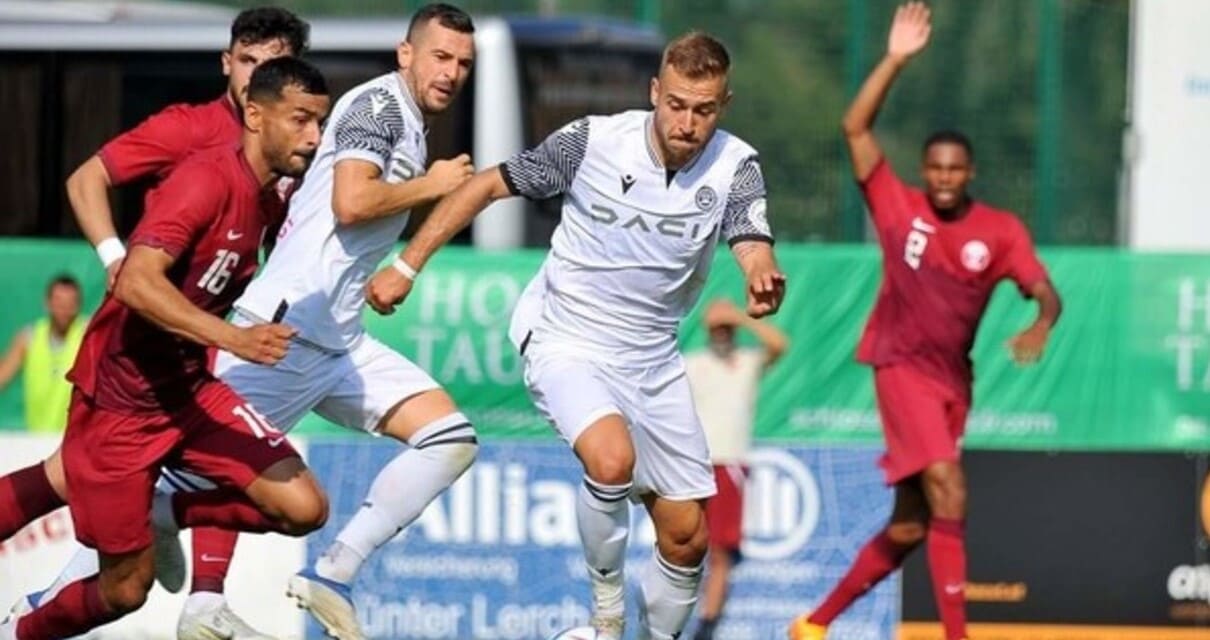 Udinese, sconfitta contro il Qatar in amichevole