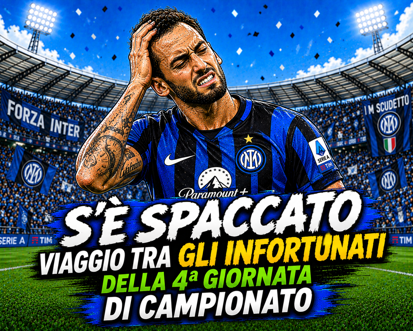 S'è spaccato, viaggio tra gli infortunati della 4ª giornata di campionato