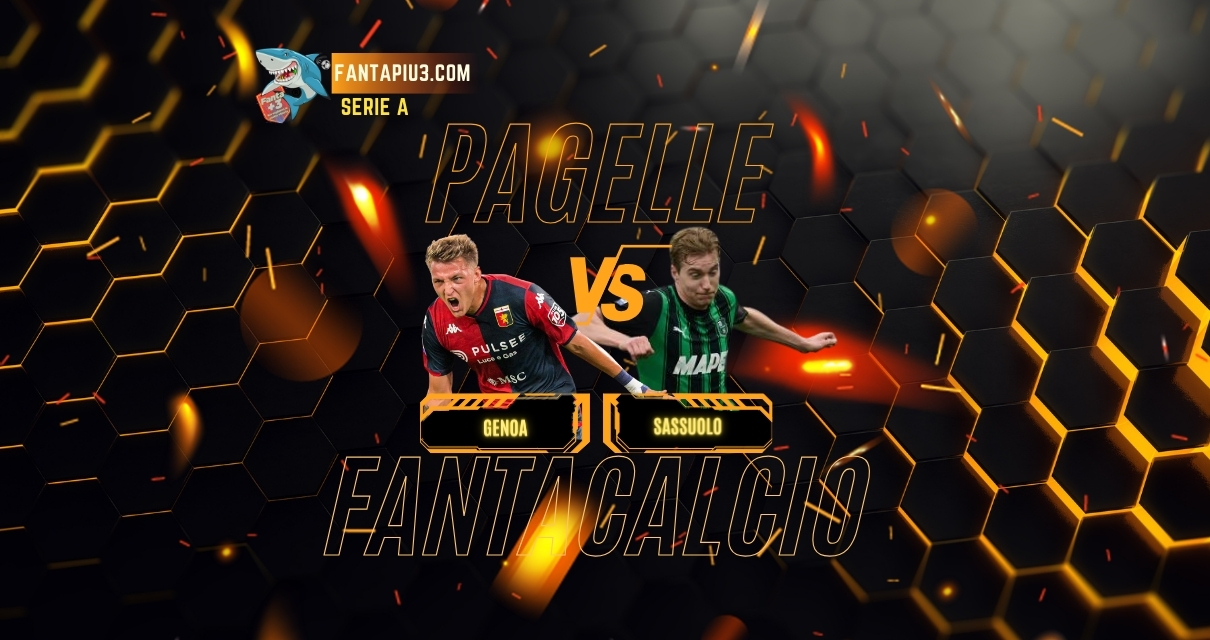 Genoa Sassuolo, le pagelle: Badelj ed un’autorete di Kumbulla ribaltano il risultato, neroverdi ko