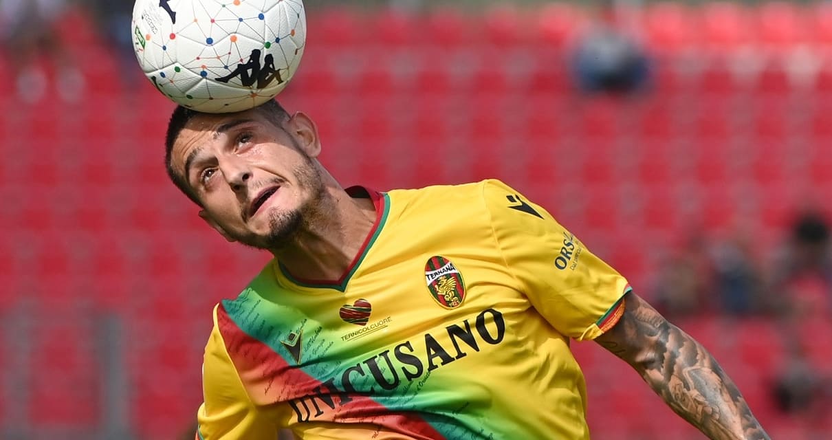 Ternana: seduta di allenamento al Taddei
