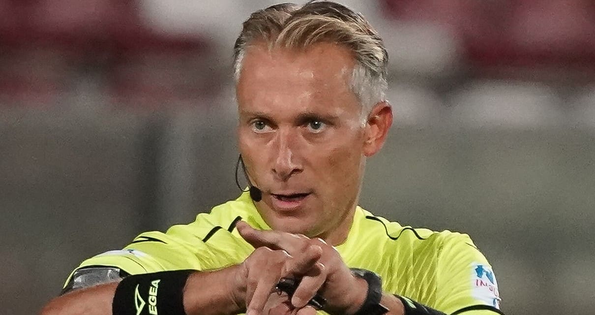 Serie B: le designazioni arbitrali per la 22esima giornata 