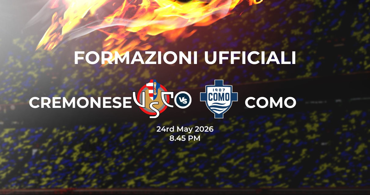 Cremonese Como: le formazioni ufficiali