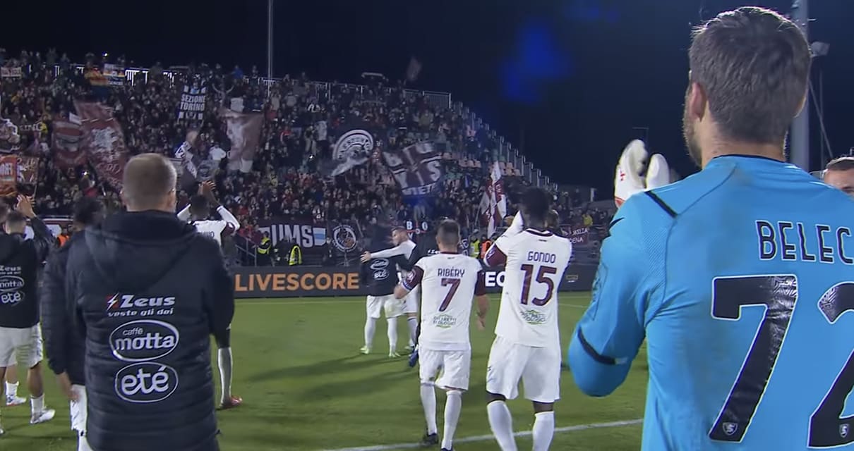 Salernitana: ripresa degli allenamenti