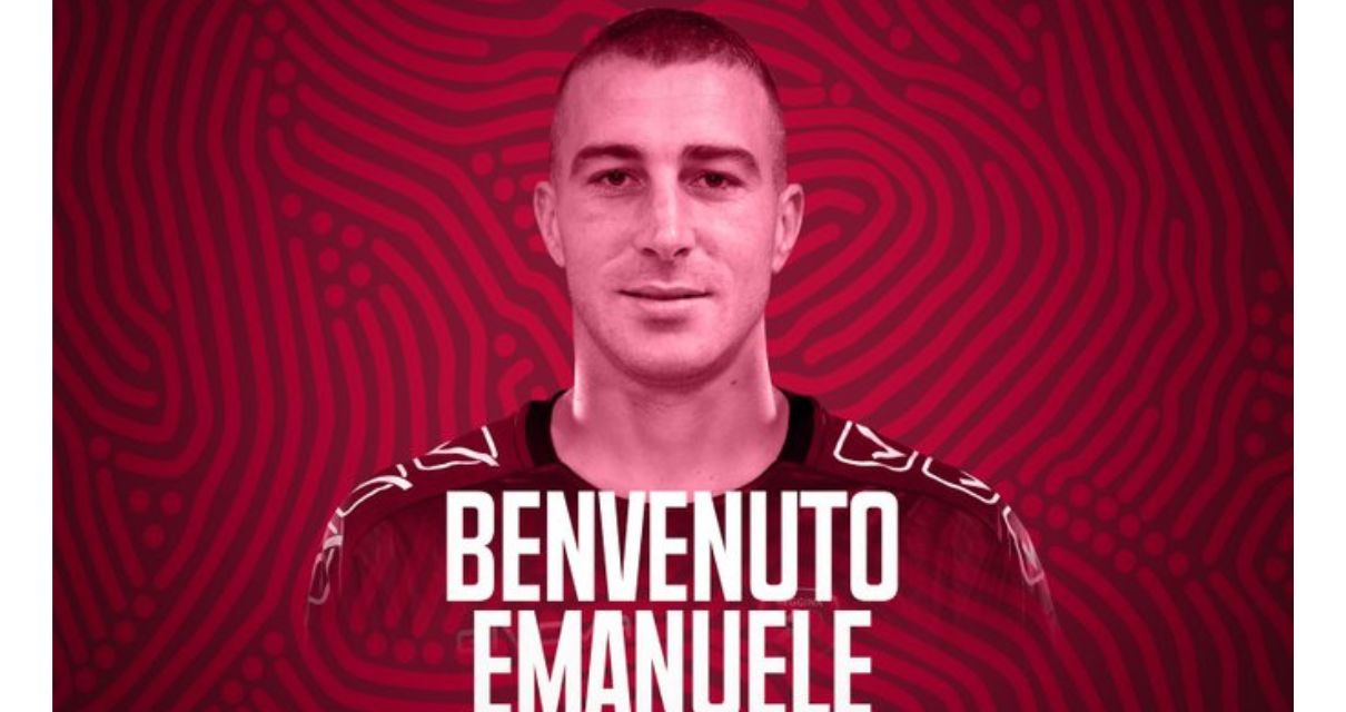 Reggina: ufficiale l'acquisto di Emanuele Terranova