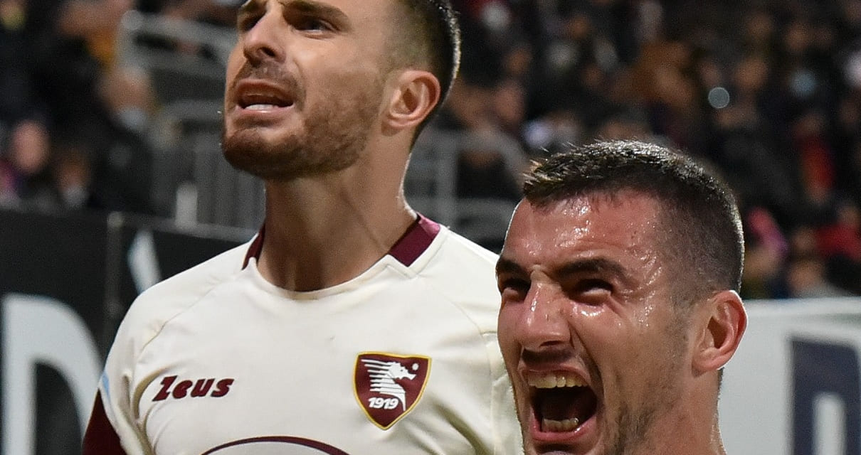 Verona-Salernitana, le pagelle: una magia di Kastanos per la Salernitana