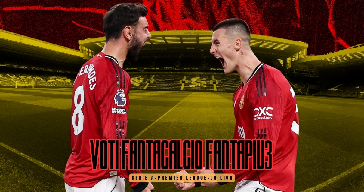 Voti Fantacalcio Fantapiu3 Serie A, Premier League e La Liga