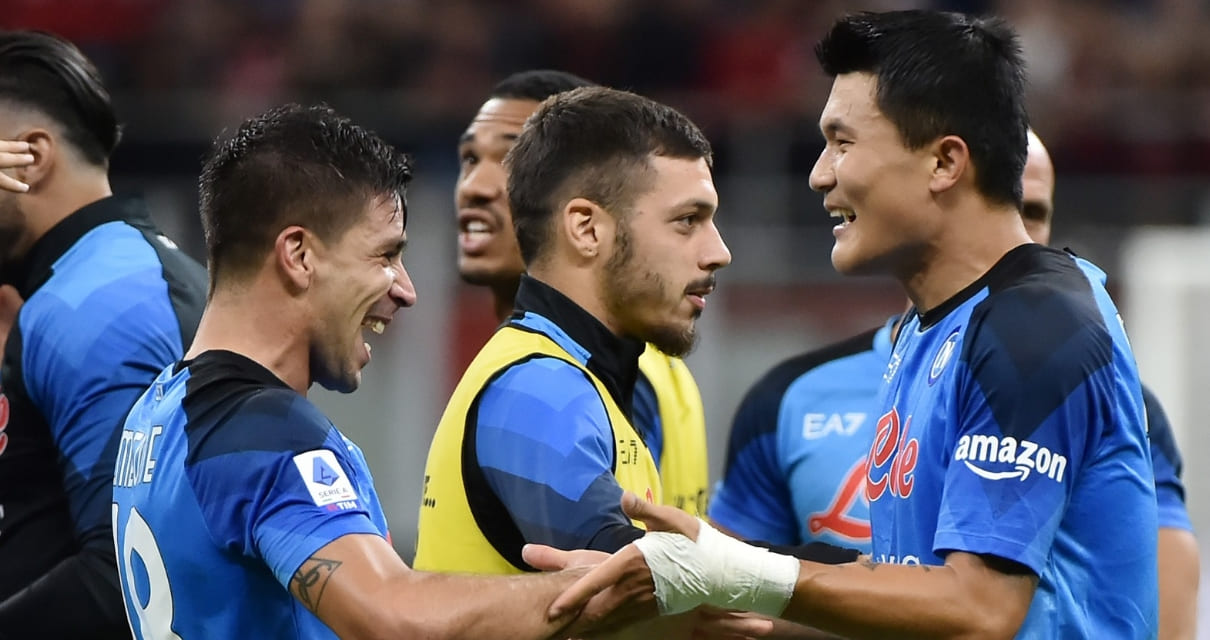 Milan Napoli, le pagelle: Kvaratskhelia protagonista, Simeone la porta a casa