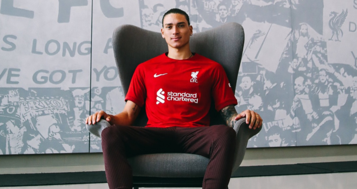 Liverpool: ufficiale l'acquisto di Darwin Nunez