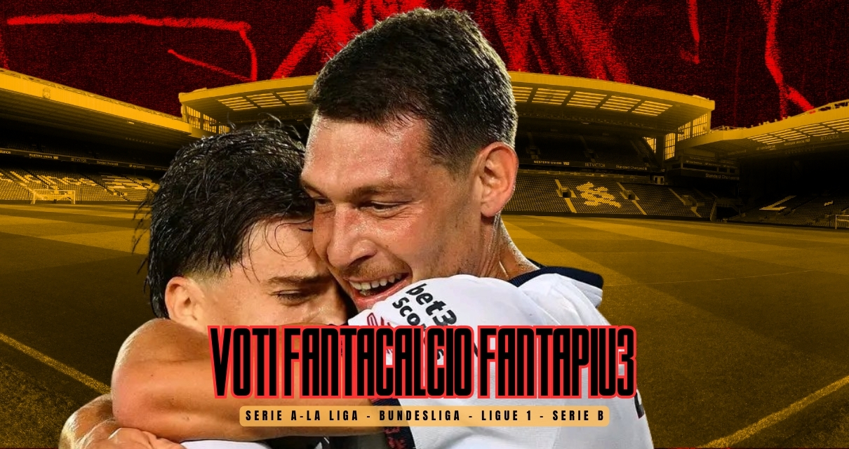 Voti Fantacalcio Fantapiu3 Serie A, La Liga, Bundesliga, Ligue 1 e Serie B