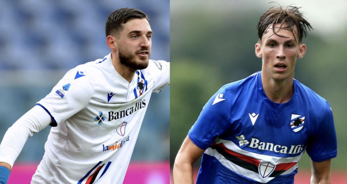 Lecce, ufficiali Falcone ed Askildsen dalla Sampdoria