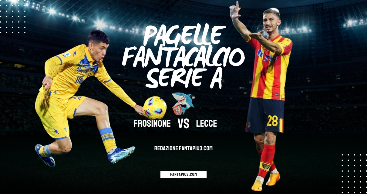 Frosinone Lecce, le pagelle: Allo Stirpe finisce con un pareggio che non fa felice nessuno 