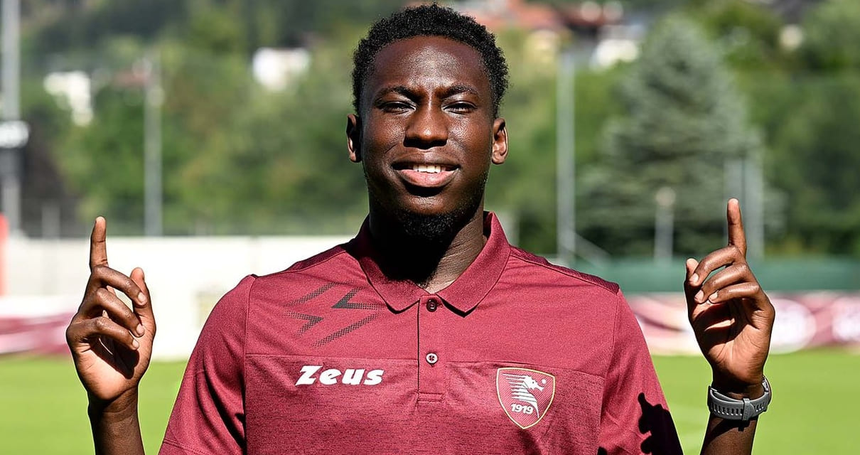 Salernitana, ufficiale Sambia