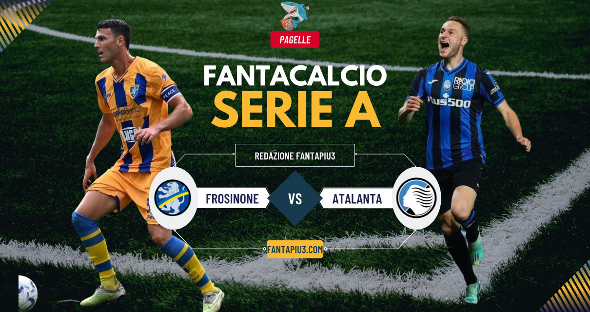 Frosinone Atalanta, le pagelle: Monterisi e Harroui abbattono la Dea