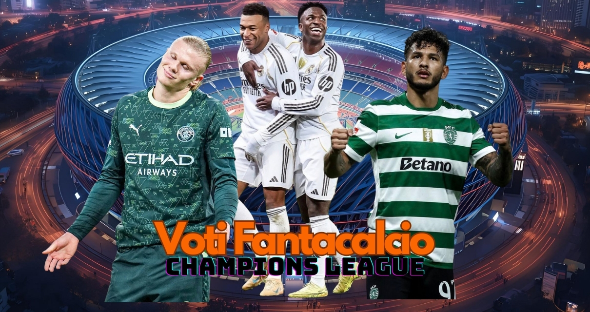 Voti fantacalcio Martedì Champions League