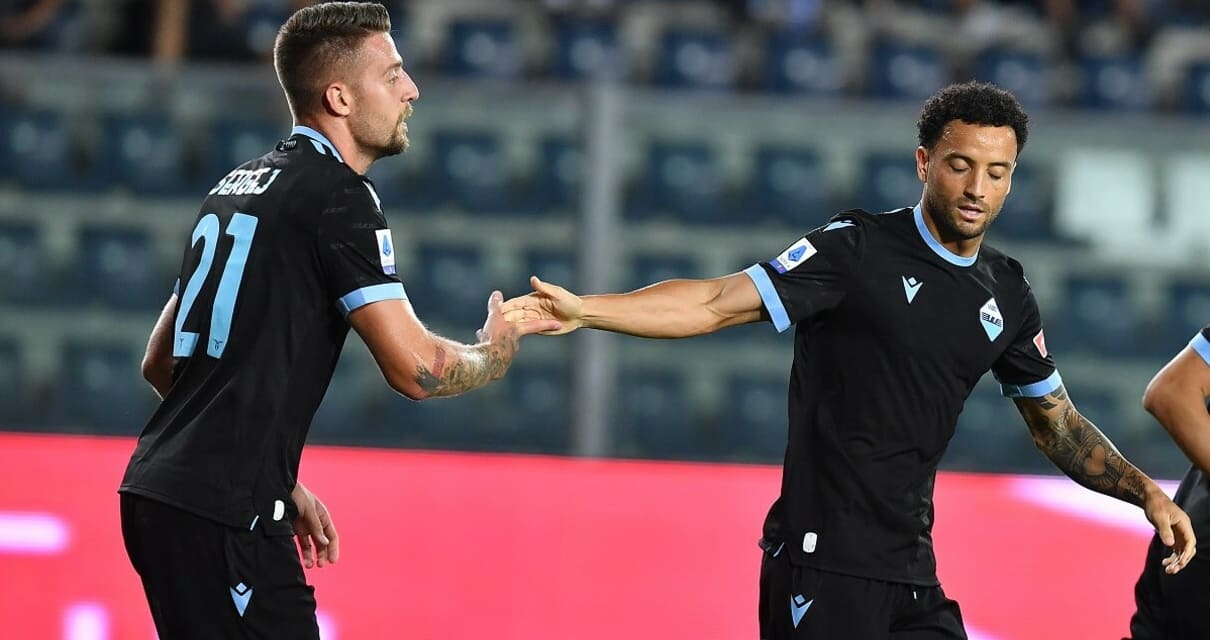 Lazio: allenamento prima dell'amichevole