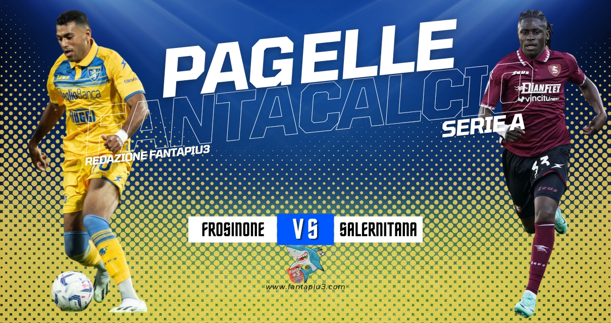 Frosinone Salernitana, le pagelle: Il Frosinone torna alla vittoria, la Salernitana saluta la serie A