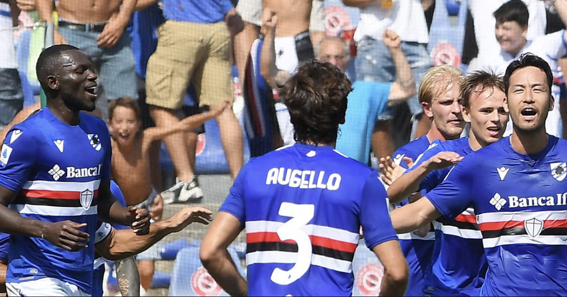 Sampdoria: il report dell'allenamento