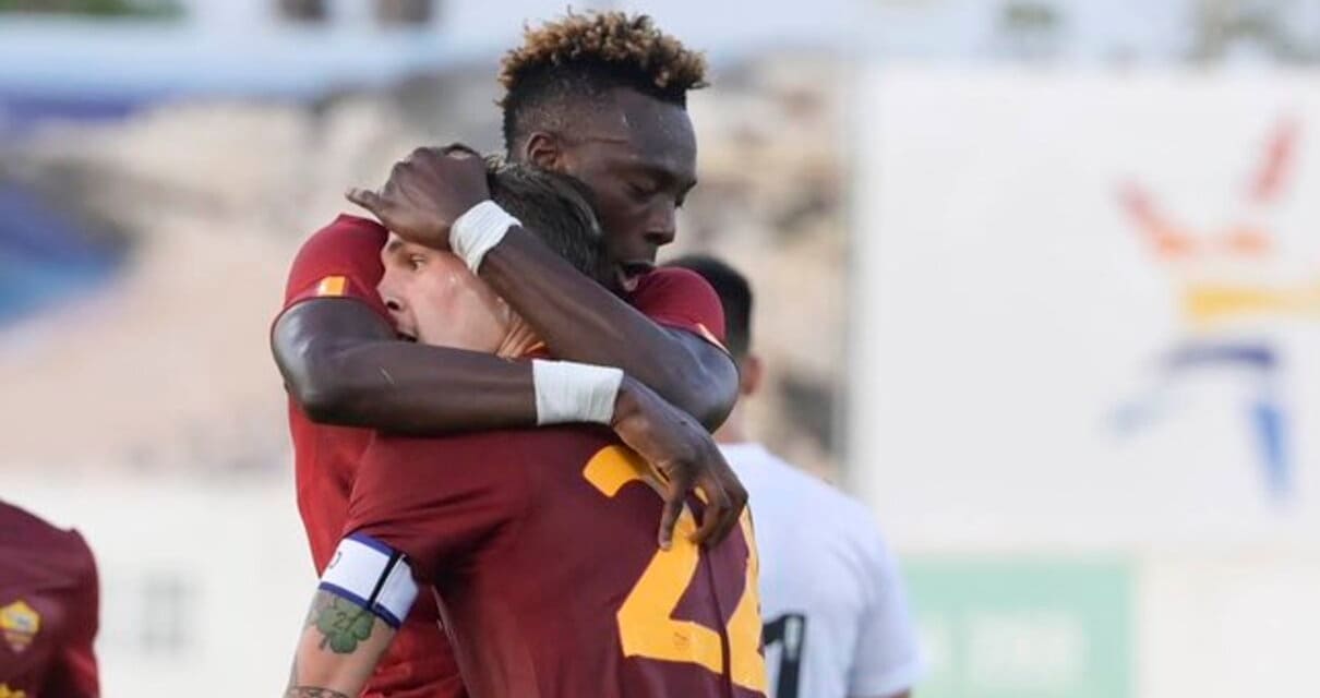 Roma, vittoria in amichevole contro il Portimonense