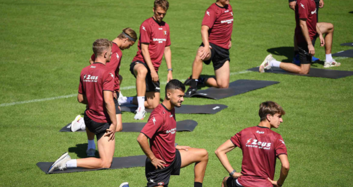 Salernitana: il report allenamento in vista del prossimo test 