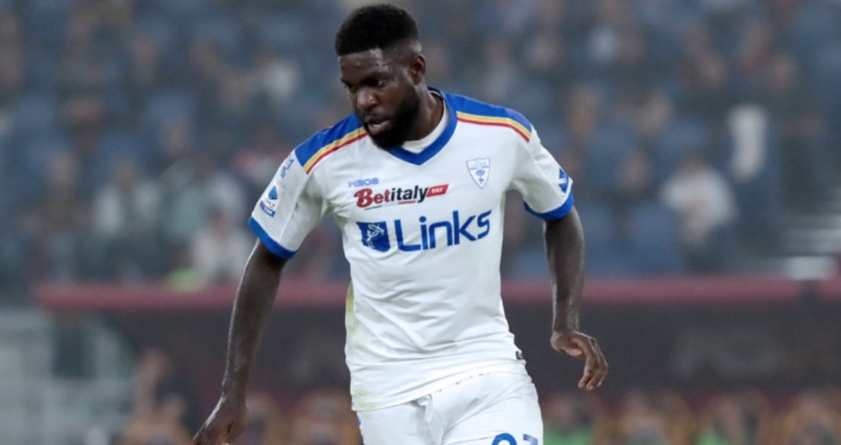 Lecce, ennesimo infortunio per Umtiti: è uscito in lacrime