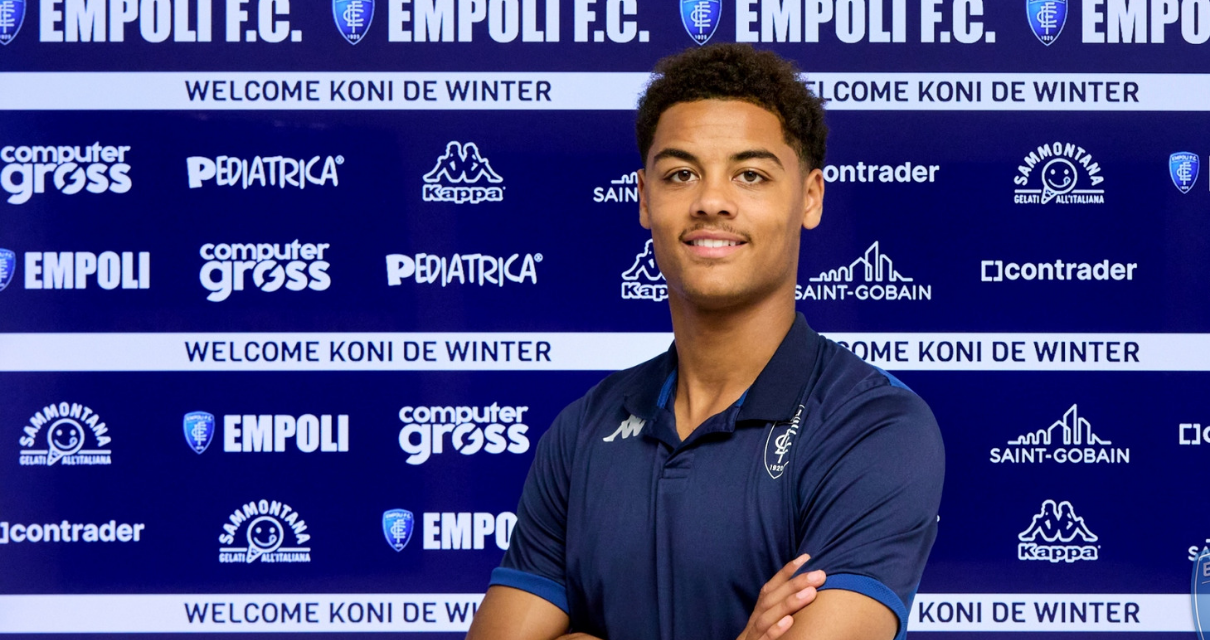 Empoli, infortunio per De Winter