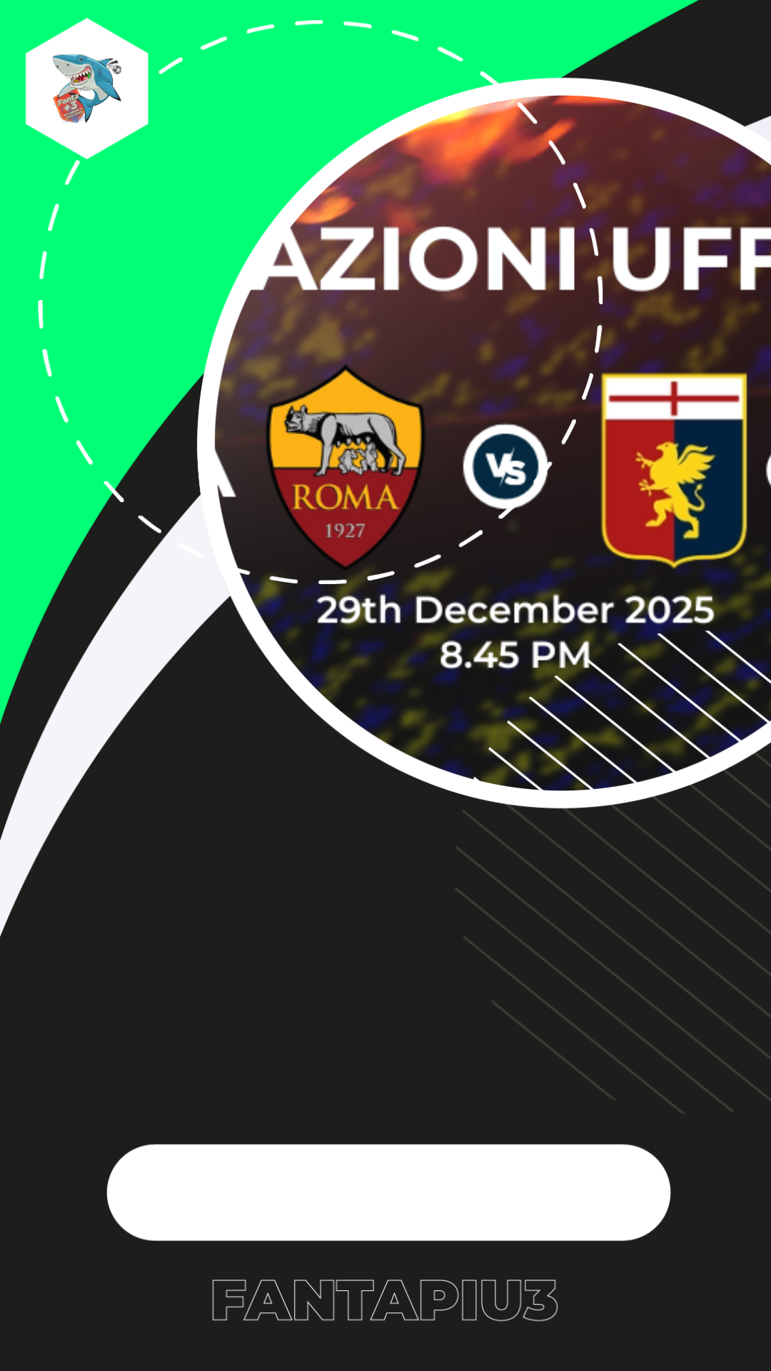Roma Genoa, le formazioni ufficiali 