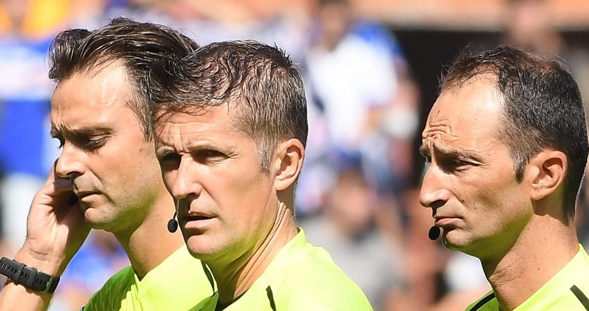 Serie A: le designazioni arbitrali della diciassettesima giornata