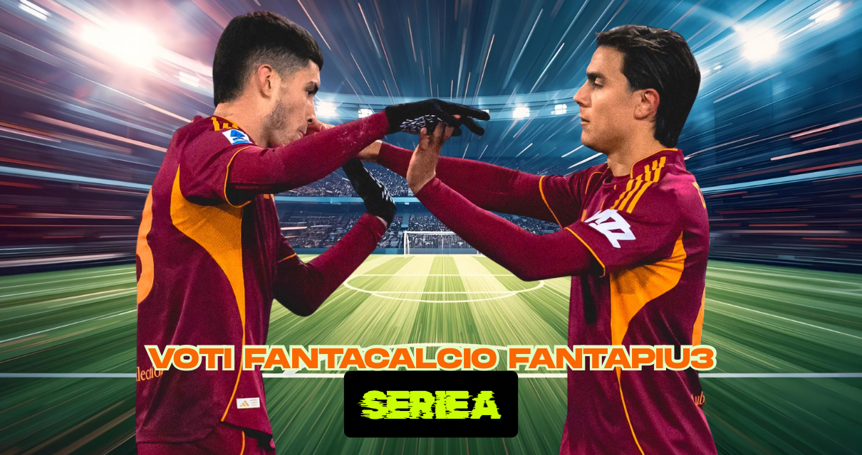 Voti Fantacalcio Fantapiu3 Serie A da tutte le redazioni