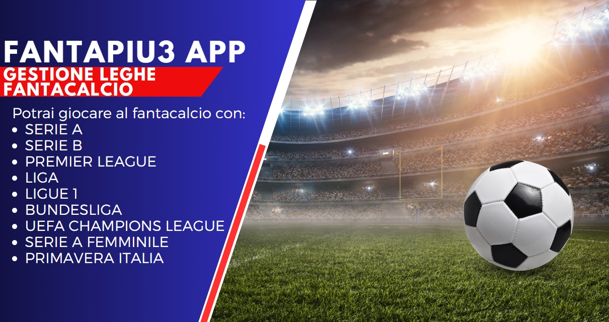 Fantapiu3 aggiornamento applicazione
