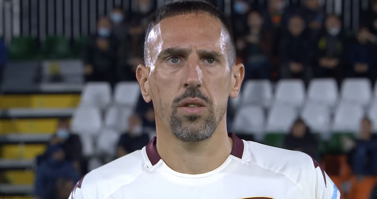 Salernitana: incidente nella notte per Ribery