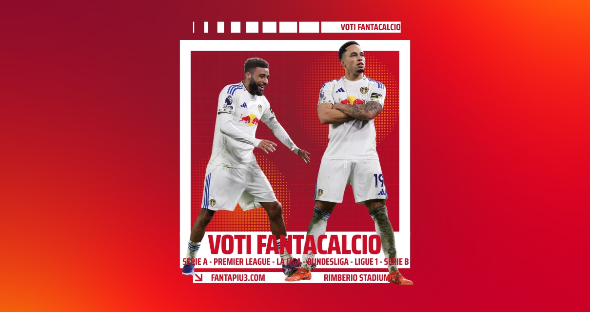 Voti Fantacalcio Fantapiu3 Serie A, Premier League, La Liga, Bundesliga, Ligue 1 e Serie B
