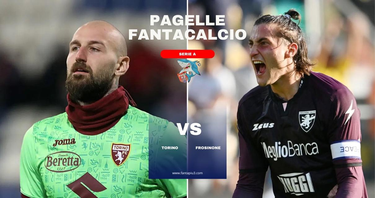 Torino Frosinone, le pagelle: reti inviolate e bomber con le polveri bagnate