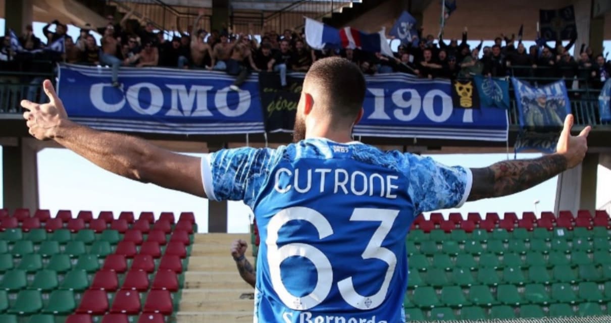 Como, Cutrone operato alla mano 