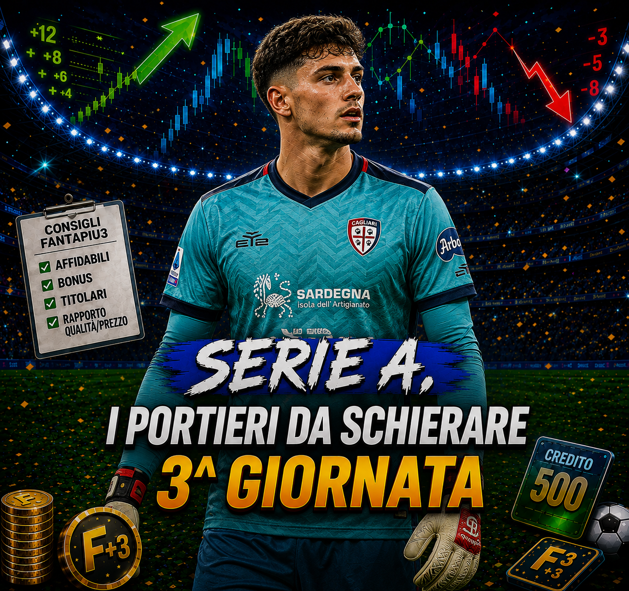 Serie A, i consigli fantacalcio sui portieri da schierare per la 3ª giornata