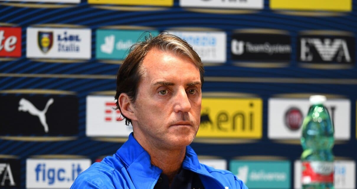 Italia: la conferenza stampa di Mancini in vista dei prossimi impegni 