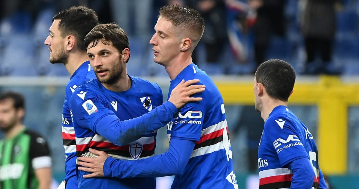Sampdoria-Sassuolo, le pagelle: Super Caputo travolge il Sassuolo 