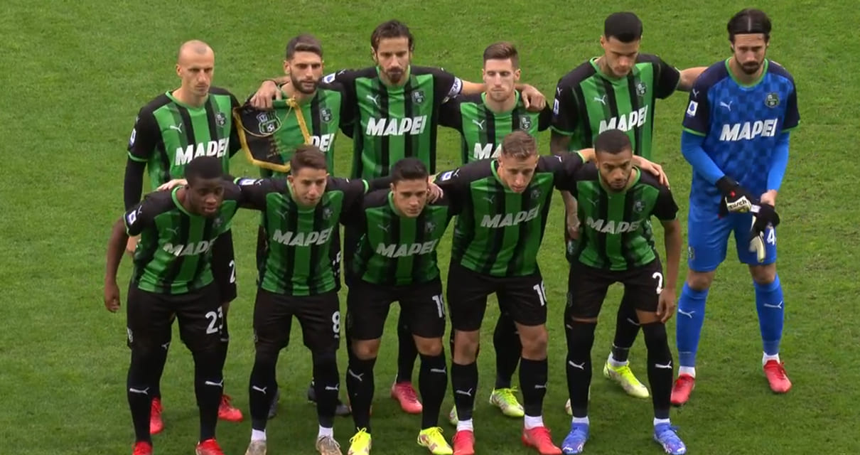 Sassuolo: primo allenamento in Italia 