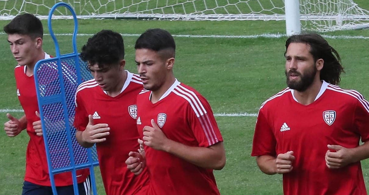 Il report allenamento del Cagliari